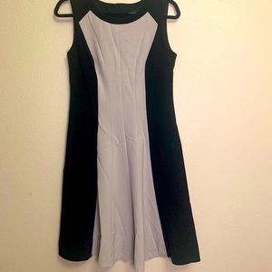 Dress Size 6 Black/Biege